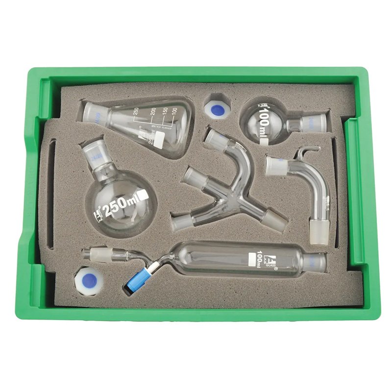 Philip Harris organinės chemijos distiliavimo rinkinys