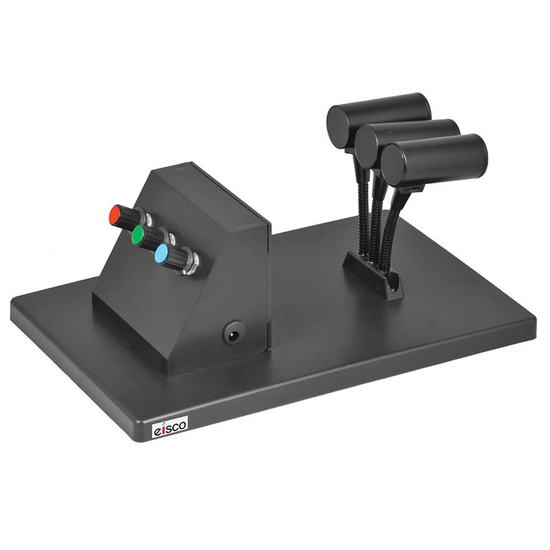 Spalvų maišymo aparatas su LED