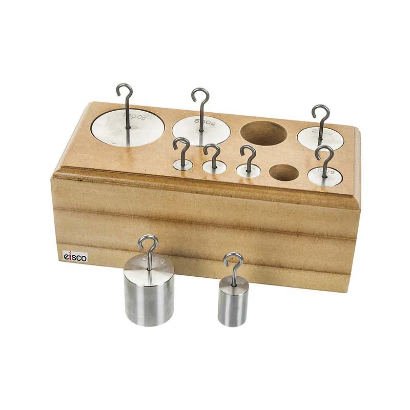 Nerūdijančio plieno svarelių rinkinys (9 vnt.)